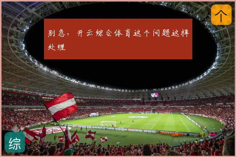 别急，开云综合体育这个问题这样处理